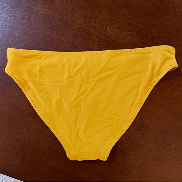 AERIE Full Coverage Swim Bottoms in Golden Yellow size Small - Picture 3 of 6